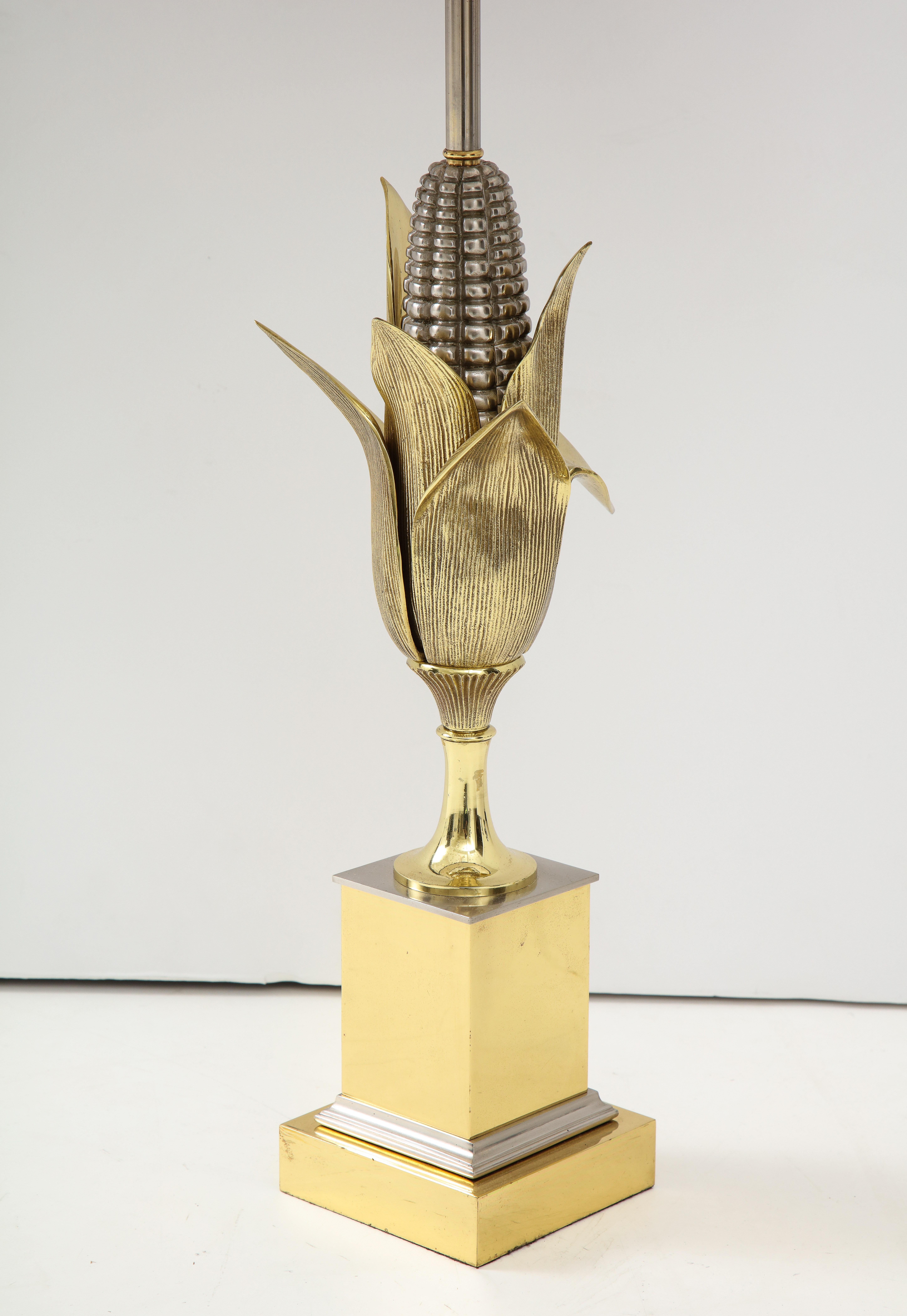 Bronze Corn Lamp For Sale 4