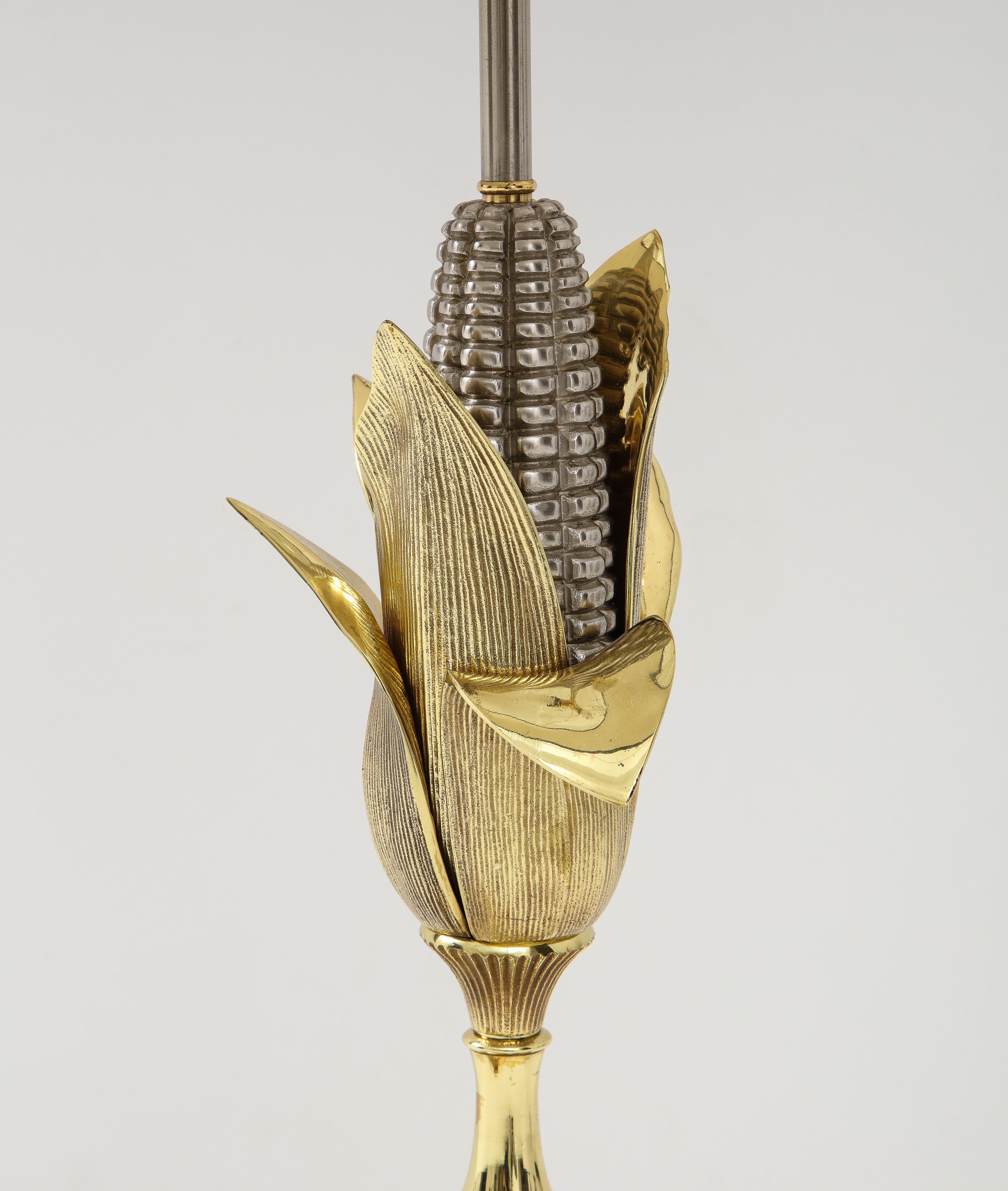 Bronze Corn Lamp For Sale 1