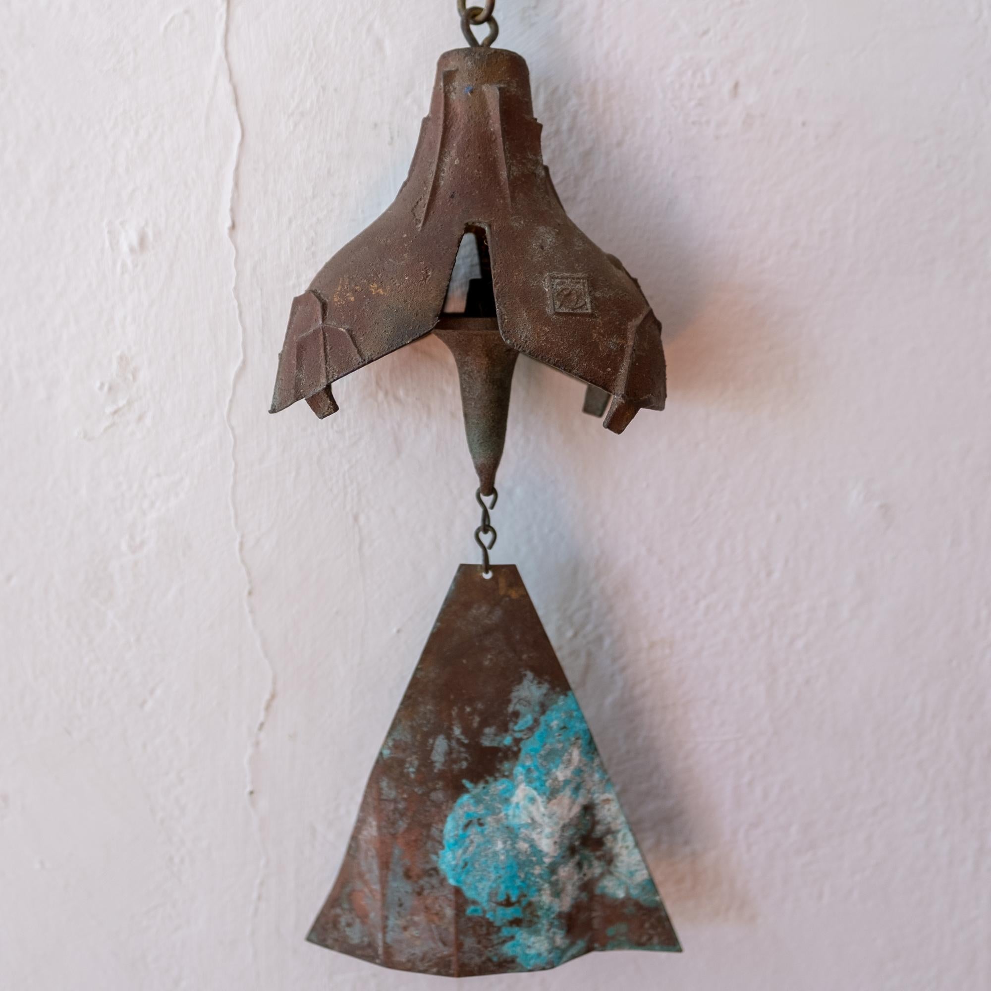 Mid-Century Modern Bronze Cosanti Bell by Paolo Soleri