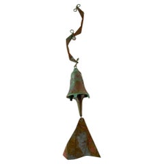 Vintage Bronze Cosanti Bell by Paolo Soleri