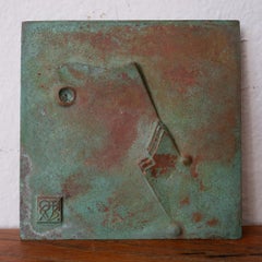 Bronze Cosanti Tile by Paolo Soleri, 1960s