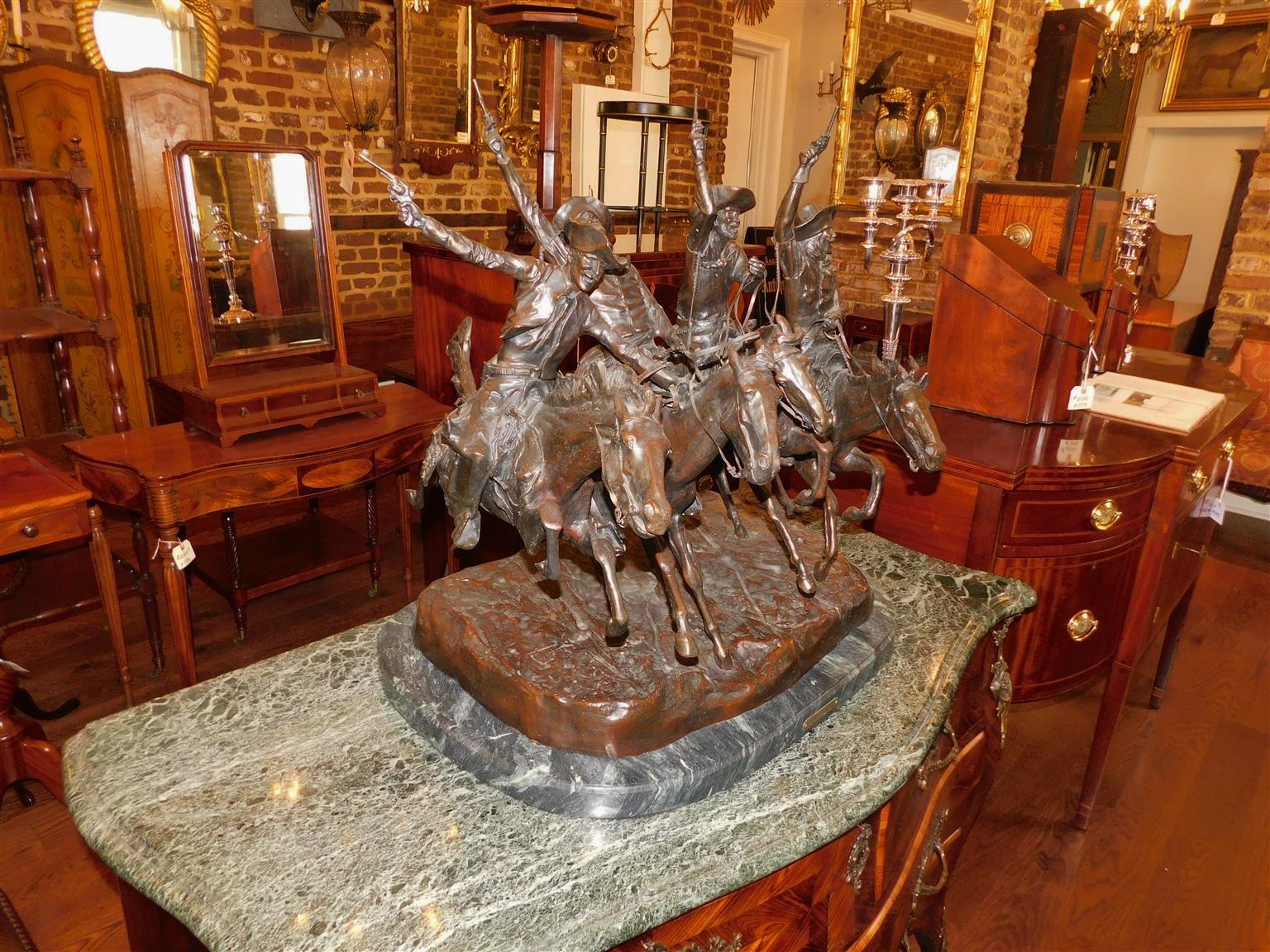 American Craftsman Bronze Cowboys 
