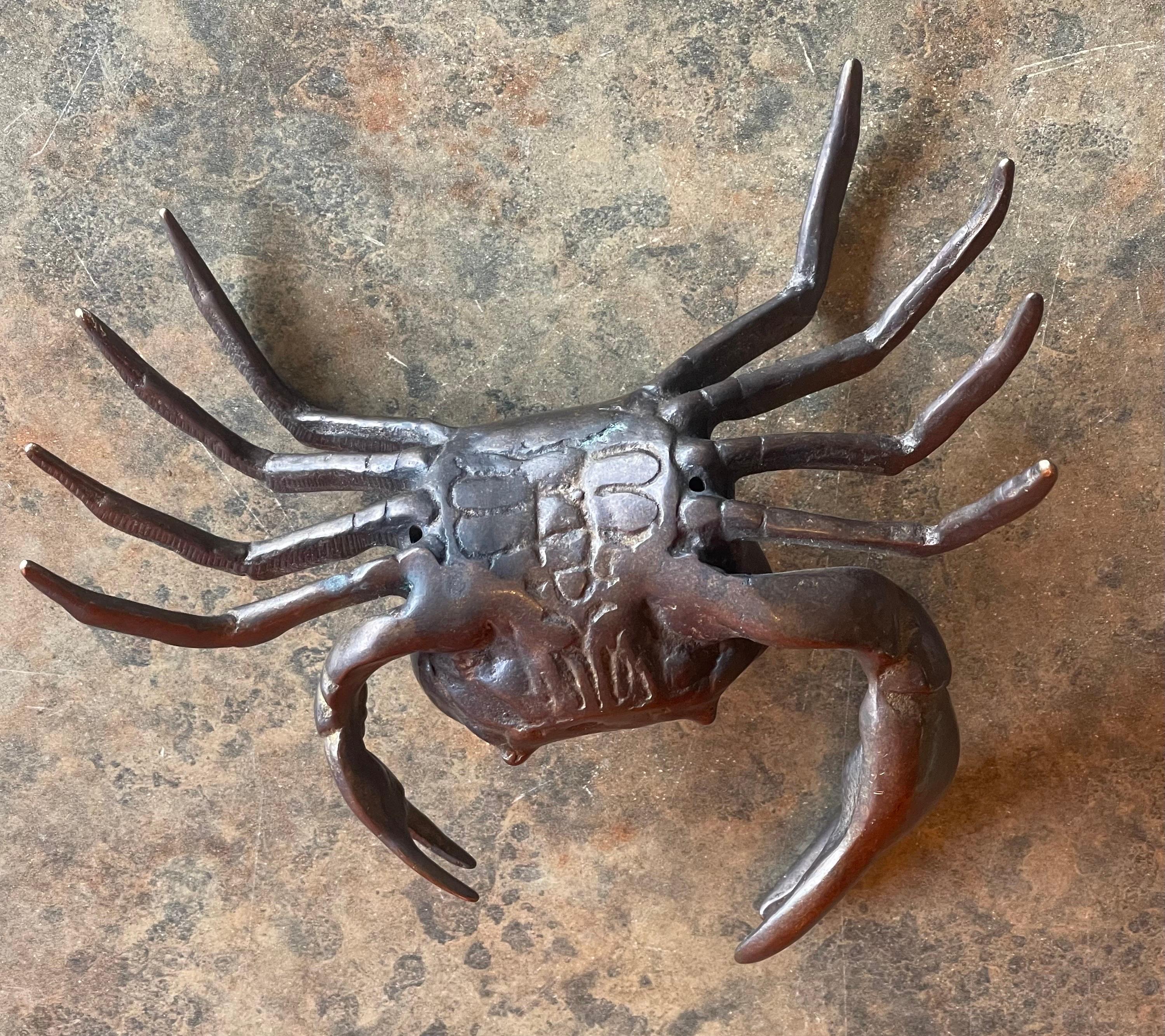 Bronze Crab Sculpture / Paperweight 5