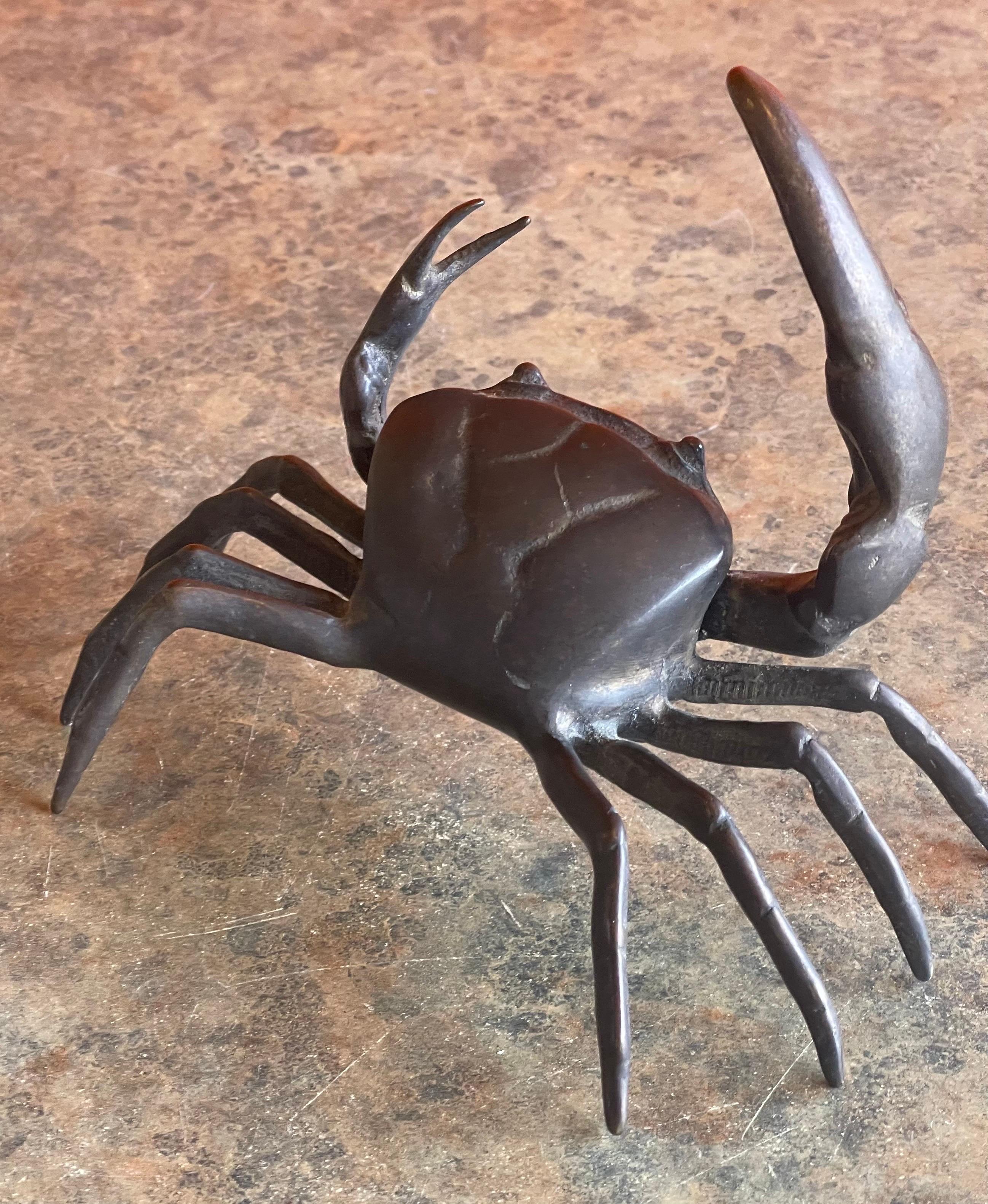 Bronze Crab Sculpture / Paperweight 1