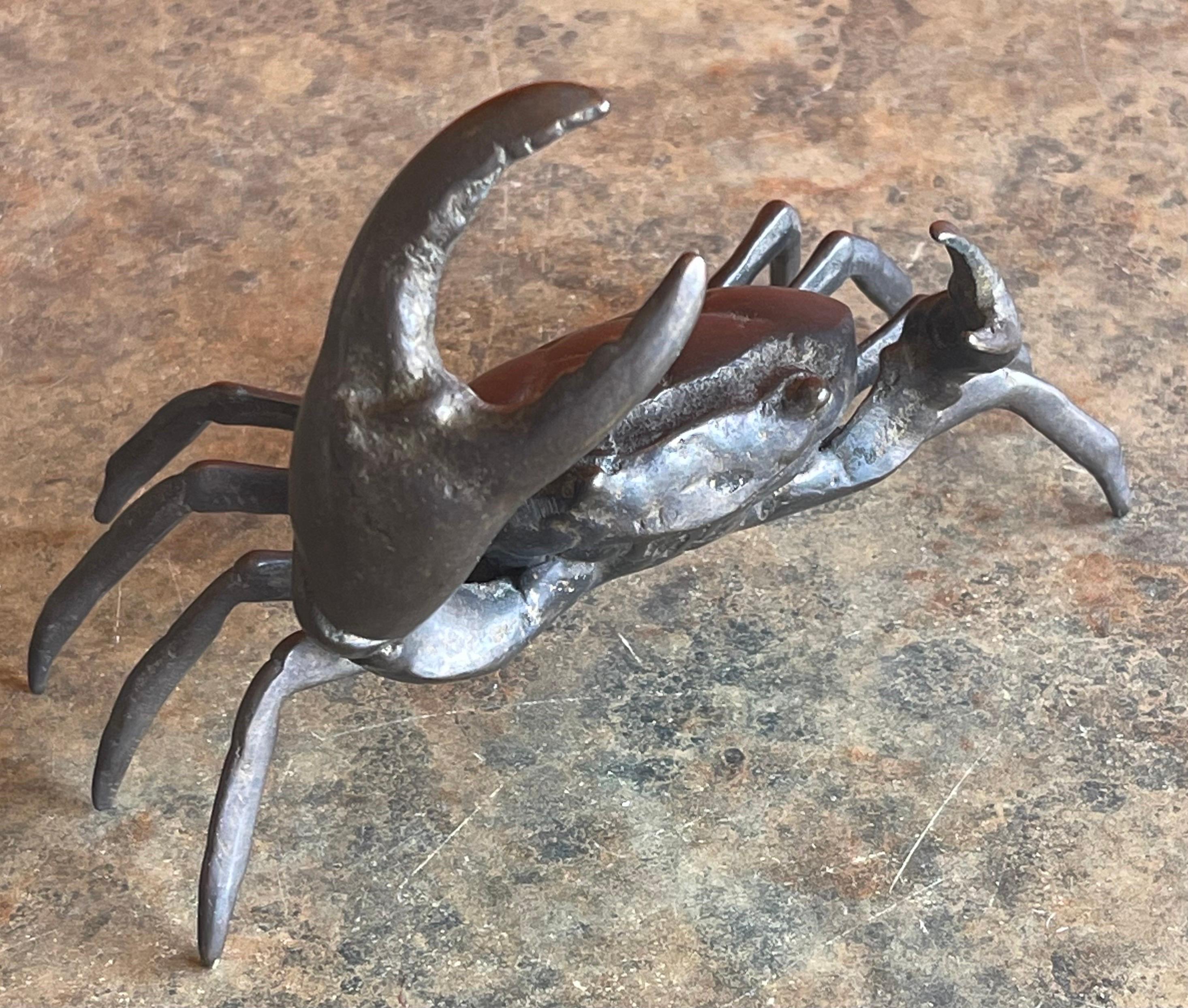 Bronze Crab Sculpture / Paperweight 2