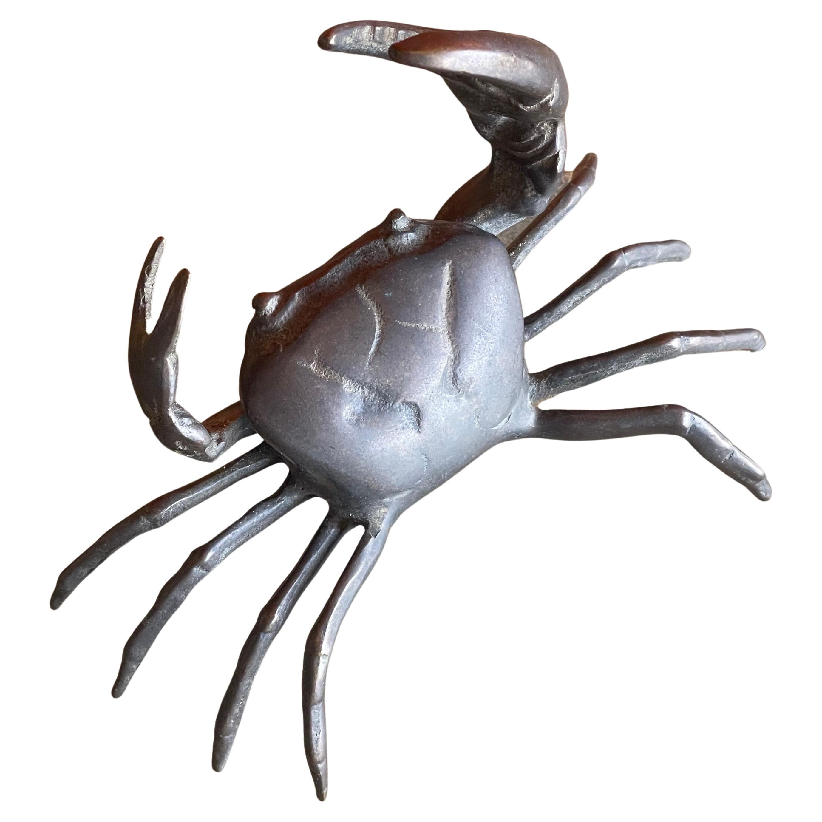 Bronze Crab Sculpture / Paperweight