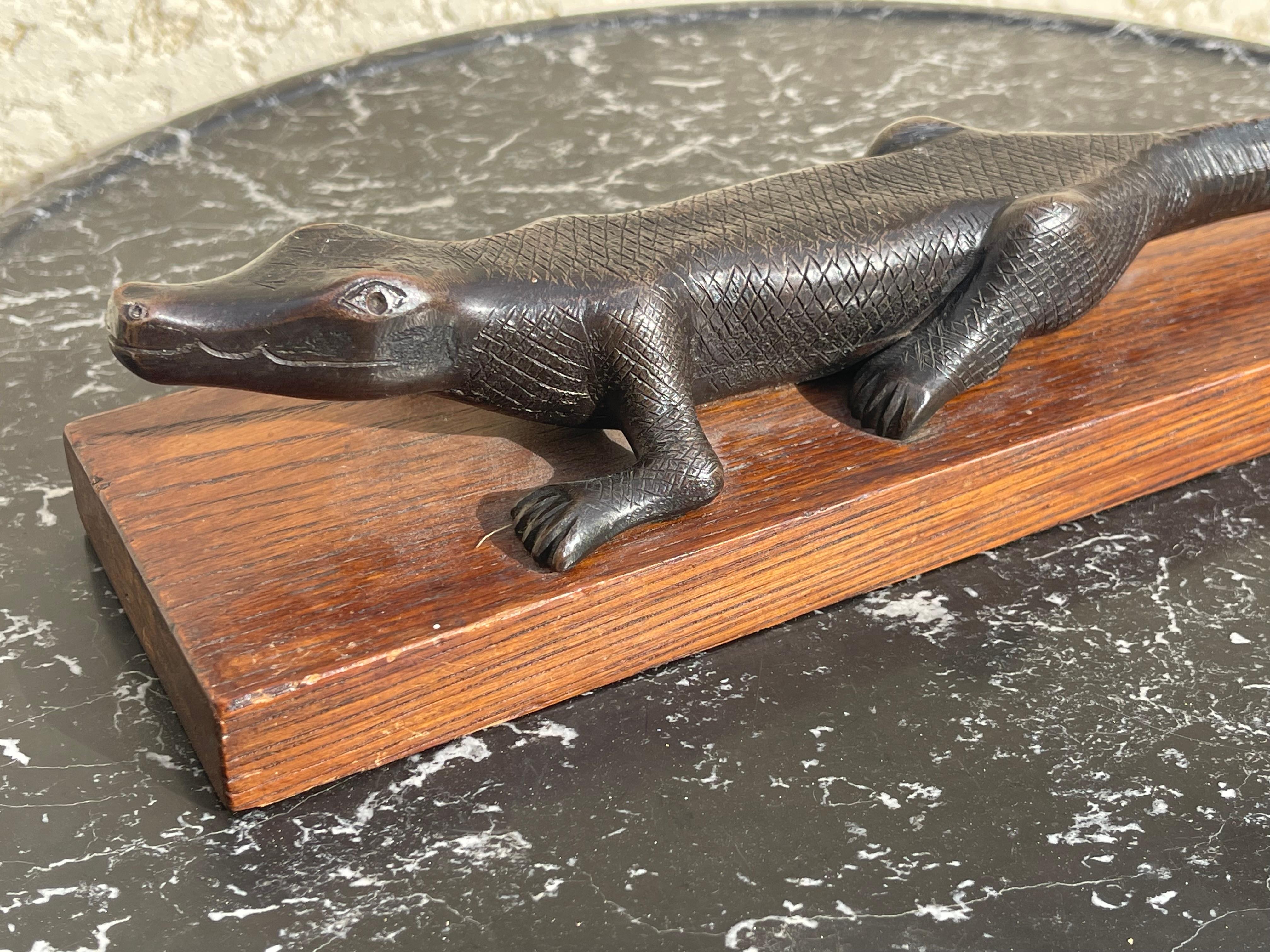 Bronzo, coccodrillo in vendita 1