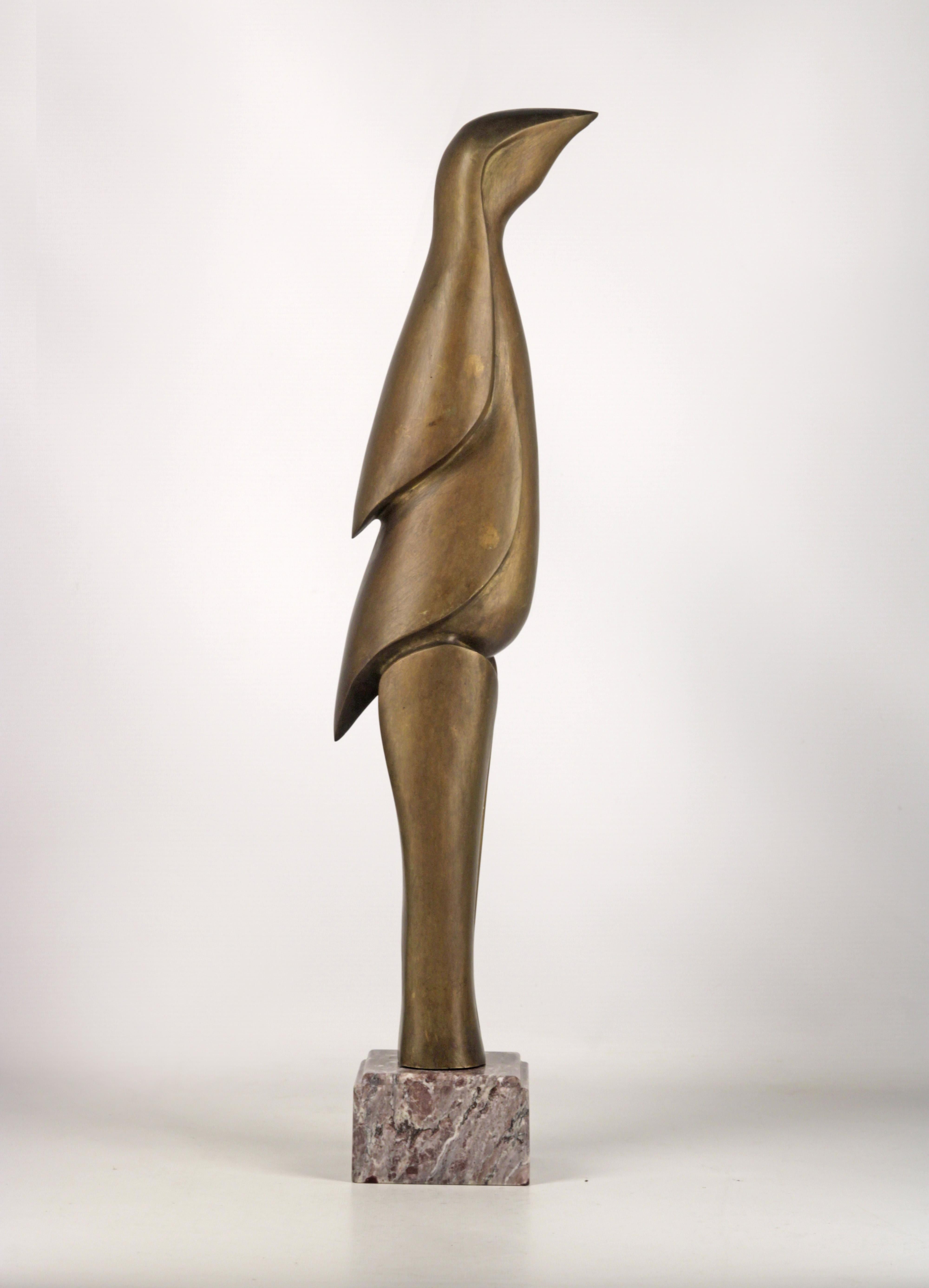 Art déco Sculpture cubiste en bronze en vente