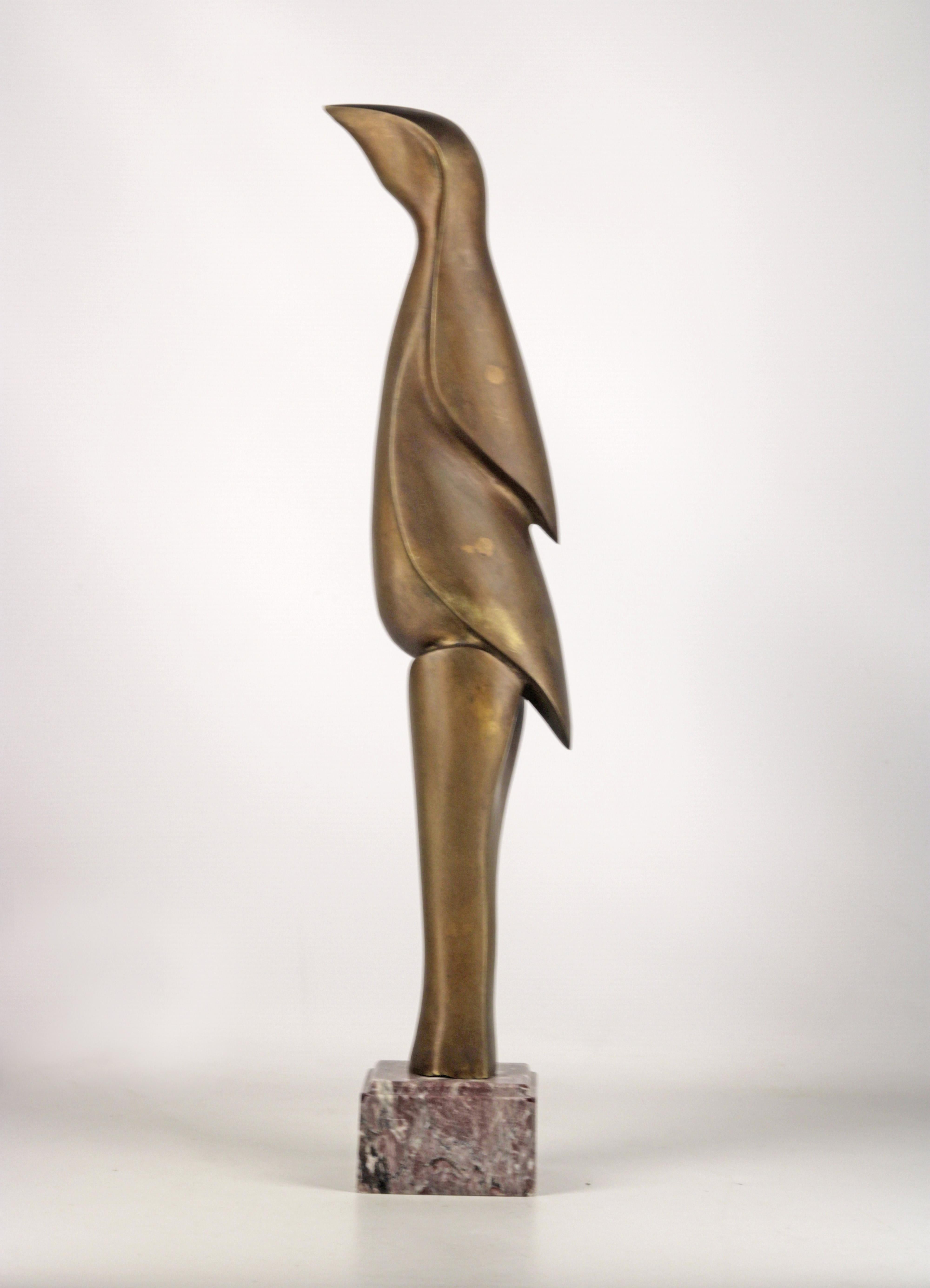 Bronze cubist sculpture In Good Condition For Sale In Buenos Aires, Argentina