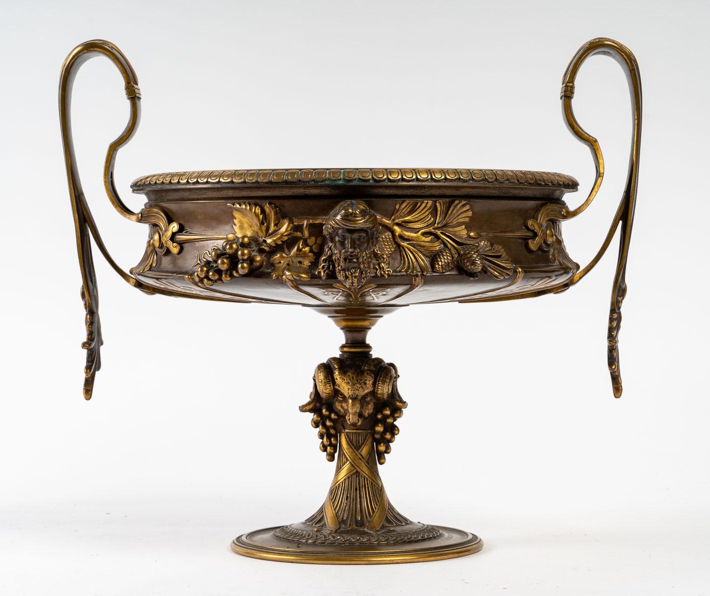 Bronze Cup by Collas and Barbedienne 5