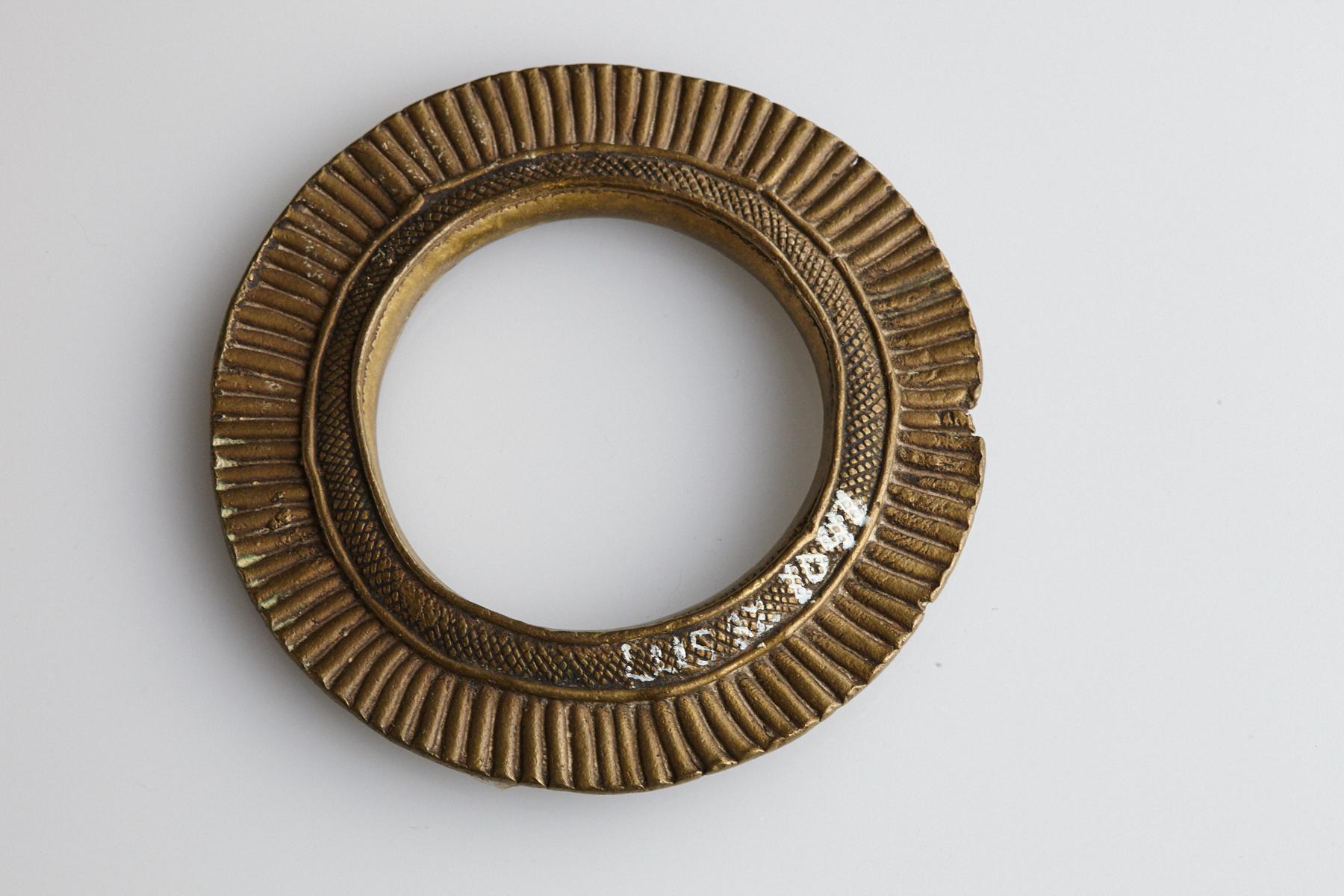 Sudanese Bronze Currency Bracelet/Manilla, Beri People, Sudan, 19th Century - No 1 For Sale