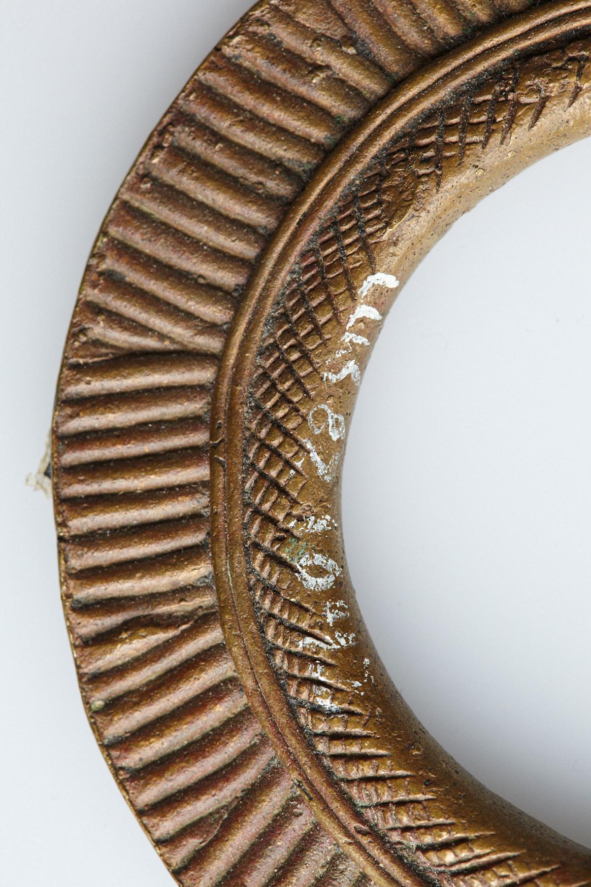 Bronze Currency Bracelet/Manilla, Beri People, Sudan, 19th Century - No 2 In Good Condition For Sale In Aramits, Nouvelle-Aquitaine