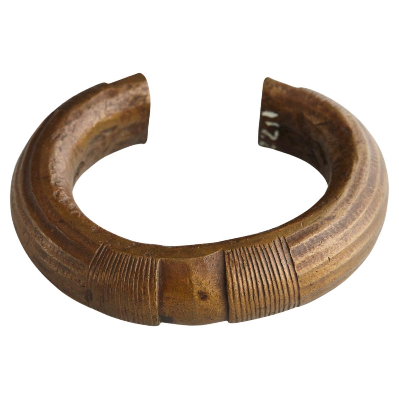 Bronze Currency Bracelet/Manilla, Dogon People, Burkina Faso, 19th c. - No 2 For Sale
