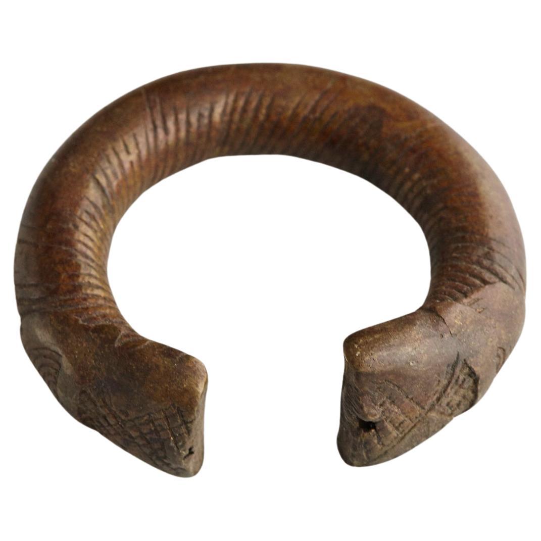 Bronze Currency Bracelet/Manilla, Dogon People, Burkina Faso, 19th c. - No 4 For Sale