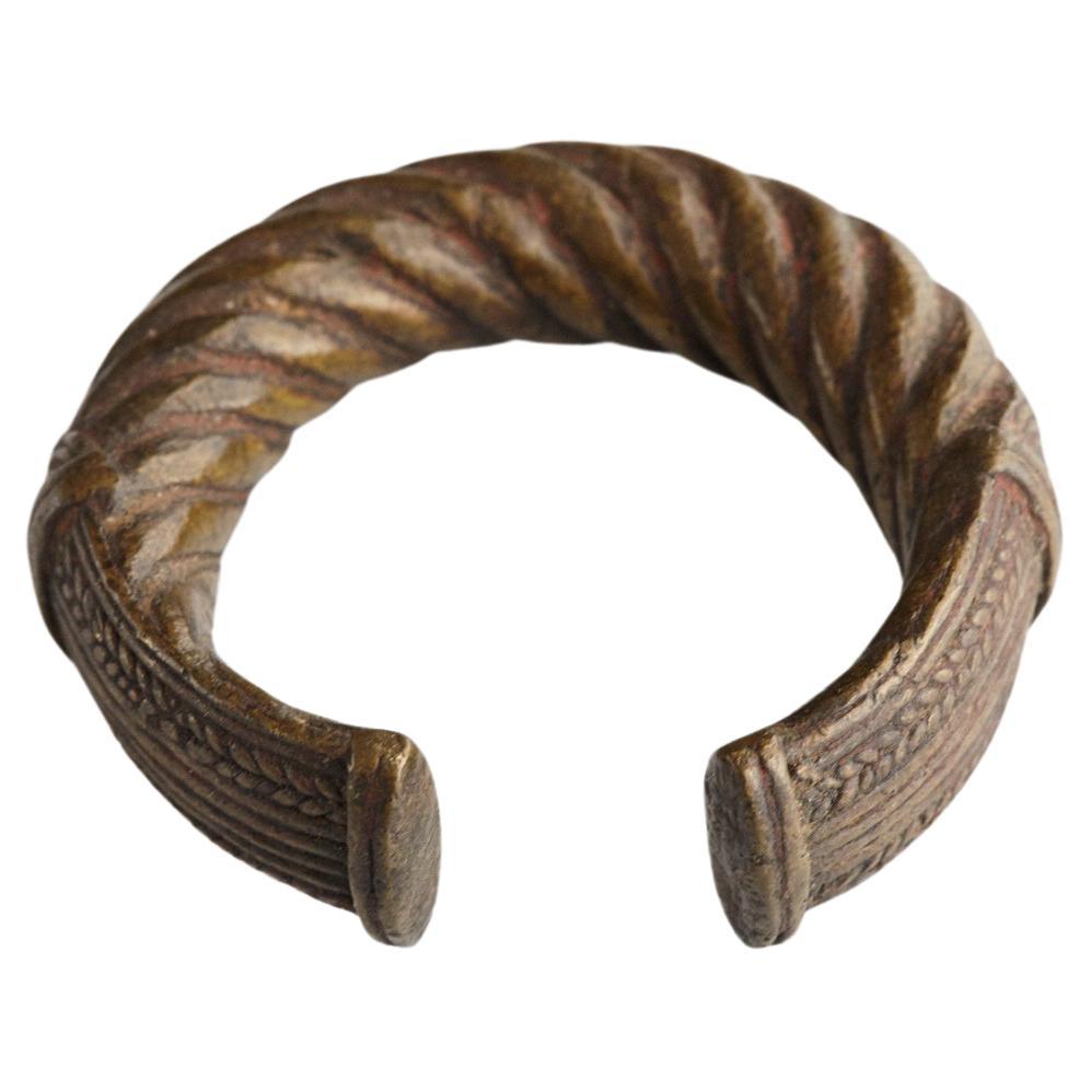 Bronze Currency Bracelet/Manilla, Dogon People, Burkina Faso, 19th c. - No 5 For Sale