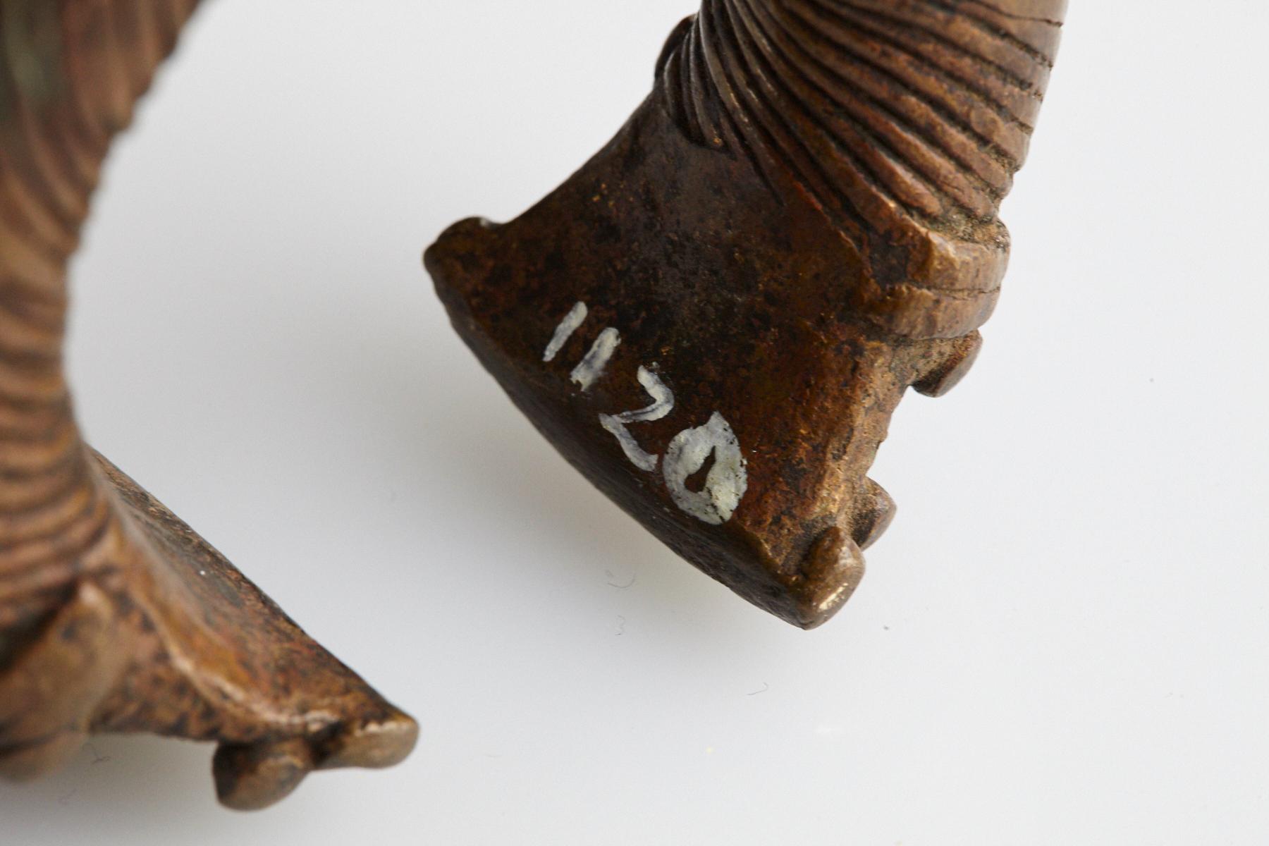 Currency-Armband/Manilla aus Bronze, Dogon-Volkes, Burkina Faso, 19. Jahrhundert (Burkinisch) im Angebot