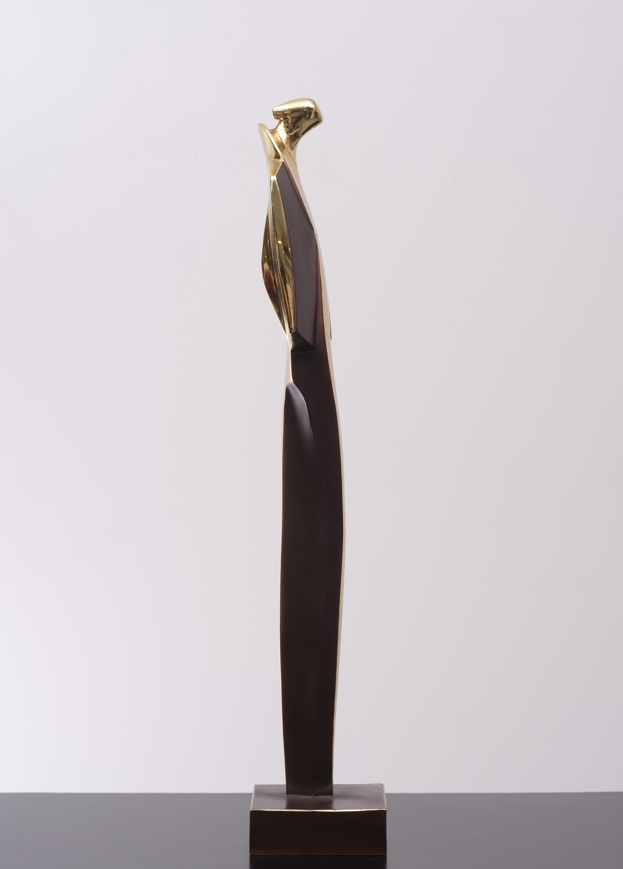 Post-Modern Bronze Curtis Jeré Elegant Women Figurine