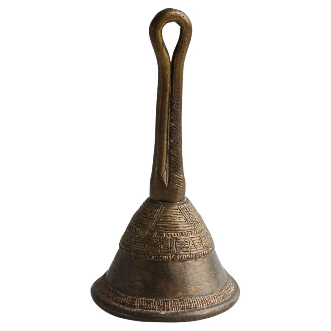 Dan-Glocke aus Bronze, Cote d'Ivoire, 1960er Jahre im Angebot