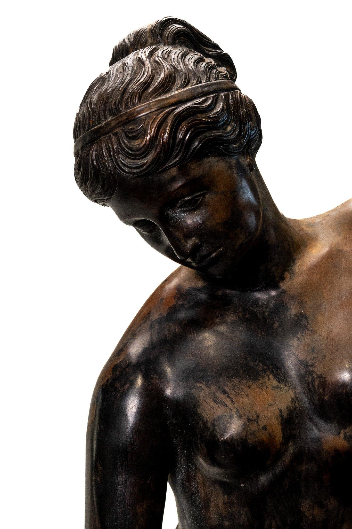 Ballerina in bronzo H. 182cm In condizioni buone in vendita a Rome, IT