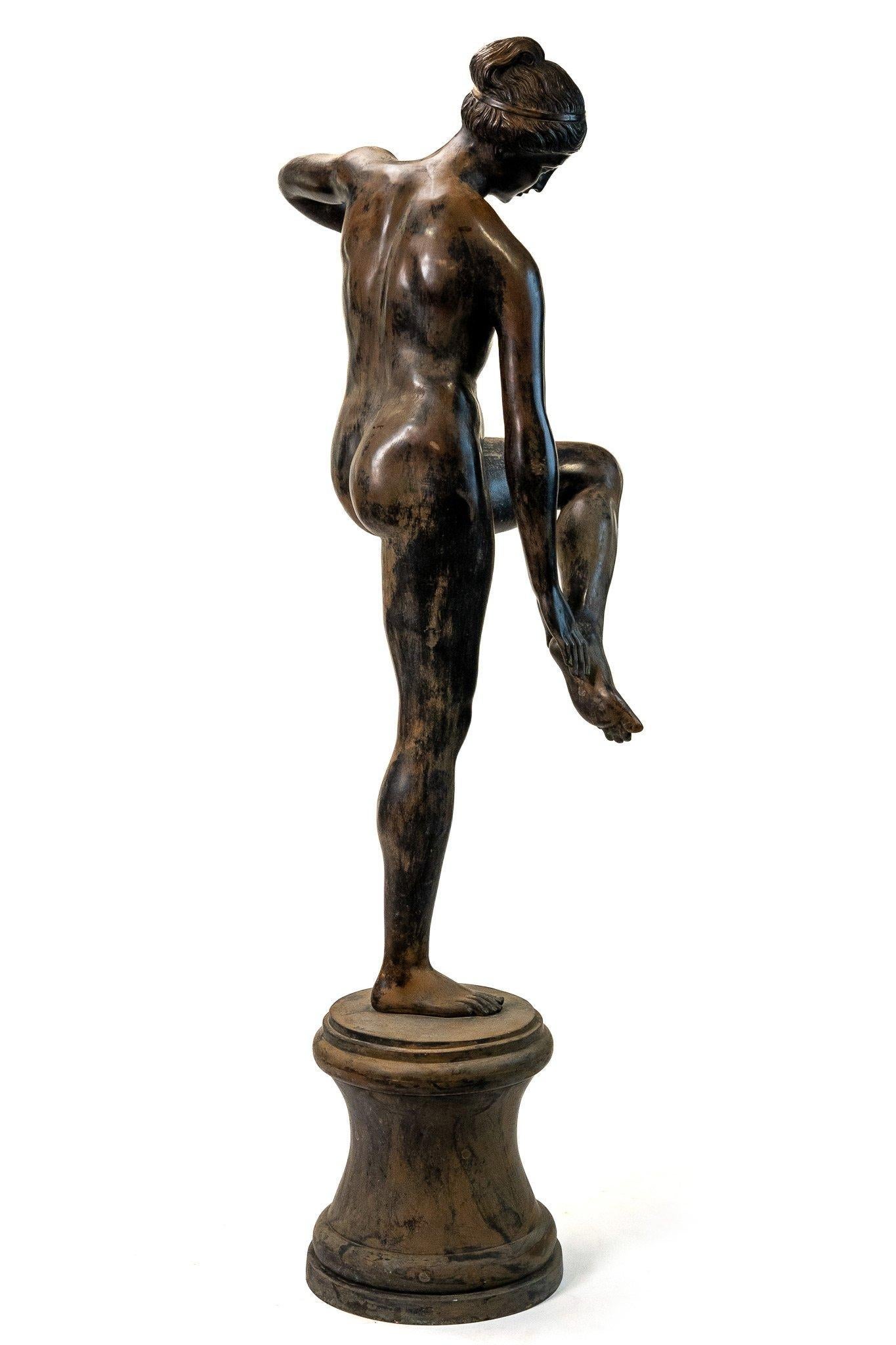 Ballerina in bronzo H. 182cm in vendita 1
