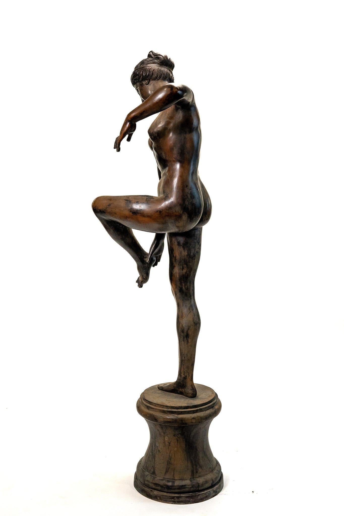 Ballerina in bronzo H. 182cm in vendita 2