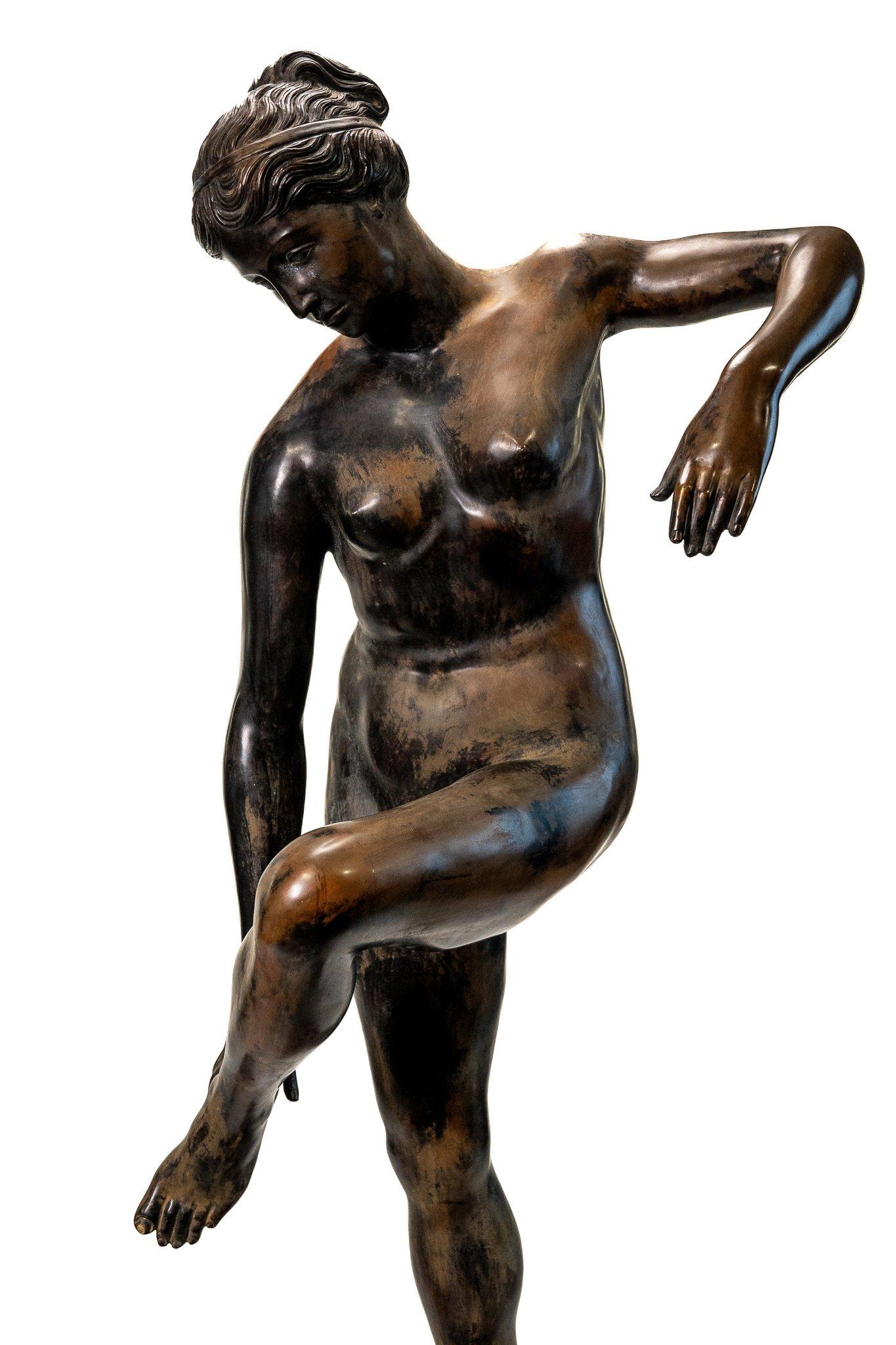 Ballerina in bronzo H. 182cm in vendita 3