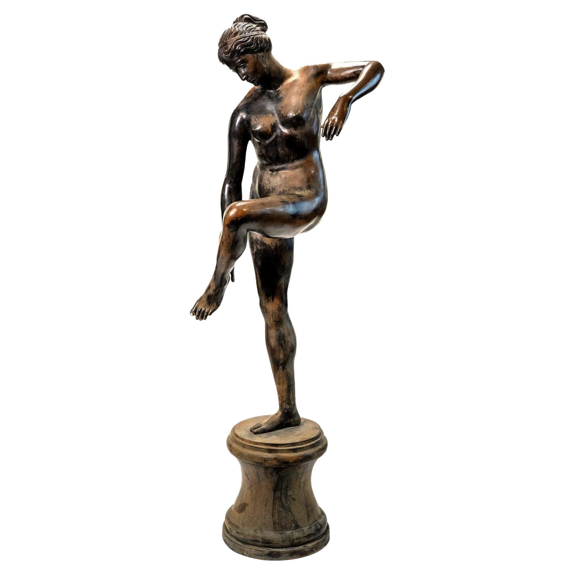 Ballerina in bronzo H. 182cm in vendita