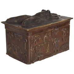 Bronze Decorative Box Signed "Toledo"