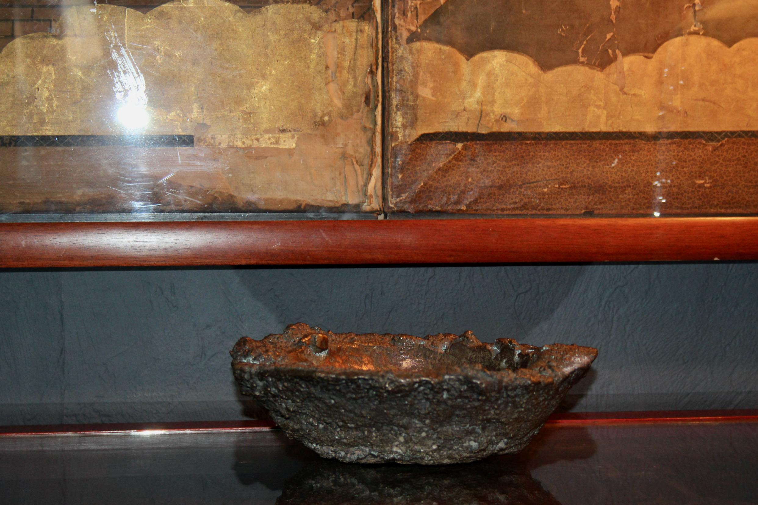 Bronze dekorative vide poche datiert 78 im Angebot 7