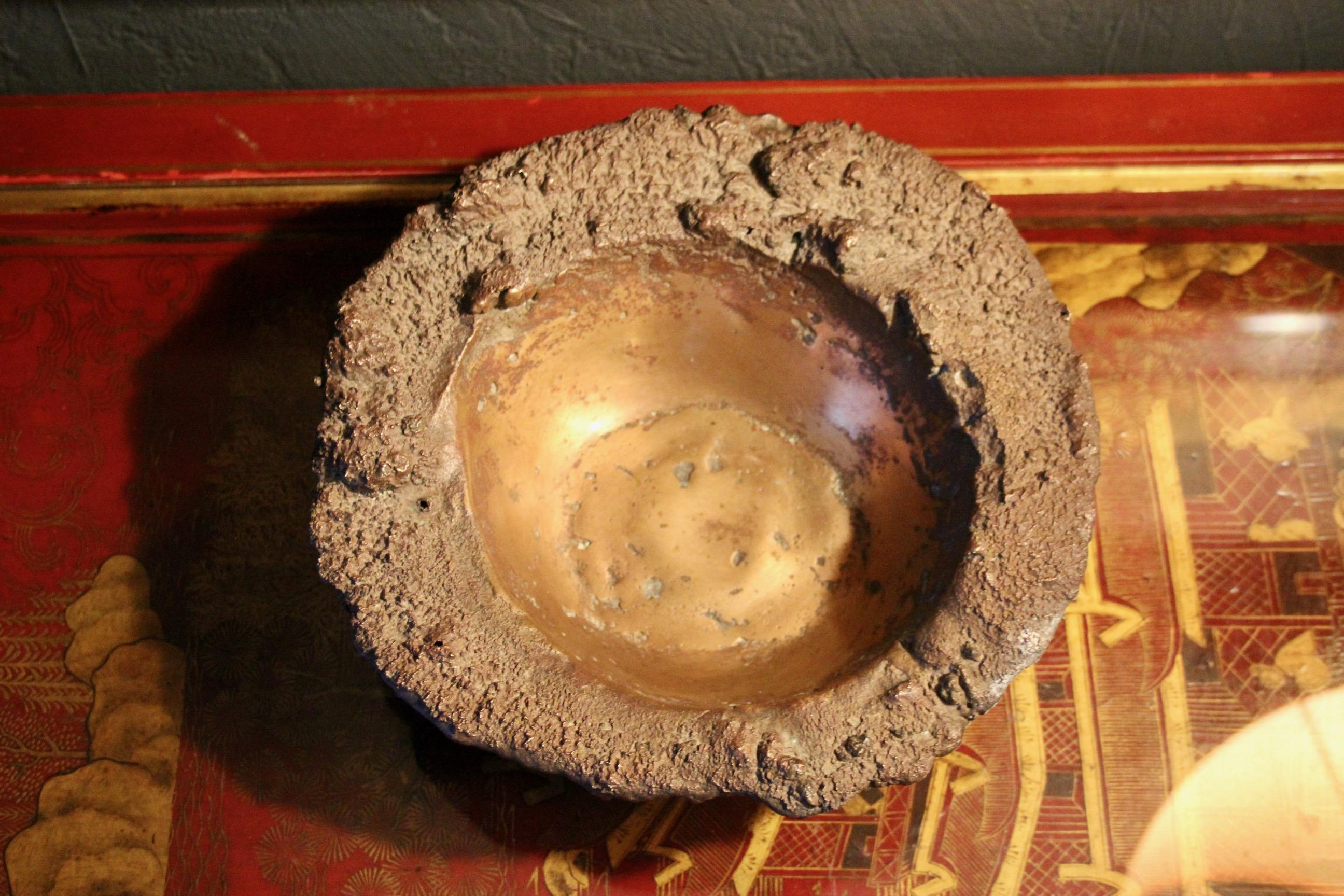 Bronze dekorative vide poche datiert 78 (Französisch) im Angebot