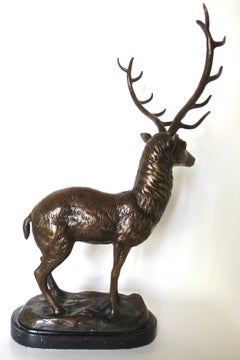 Bronze Deer, American, circa 1930s