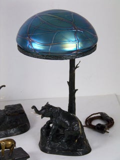 Bronze Desk Set by Edmund Csadek, Vienna, circa 1900