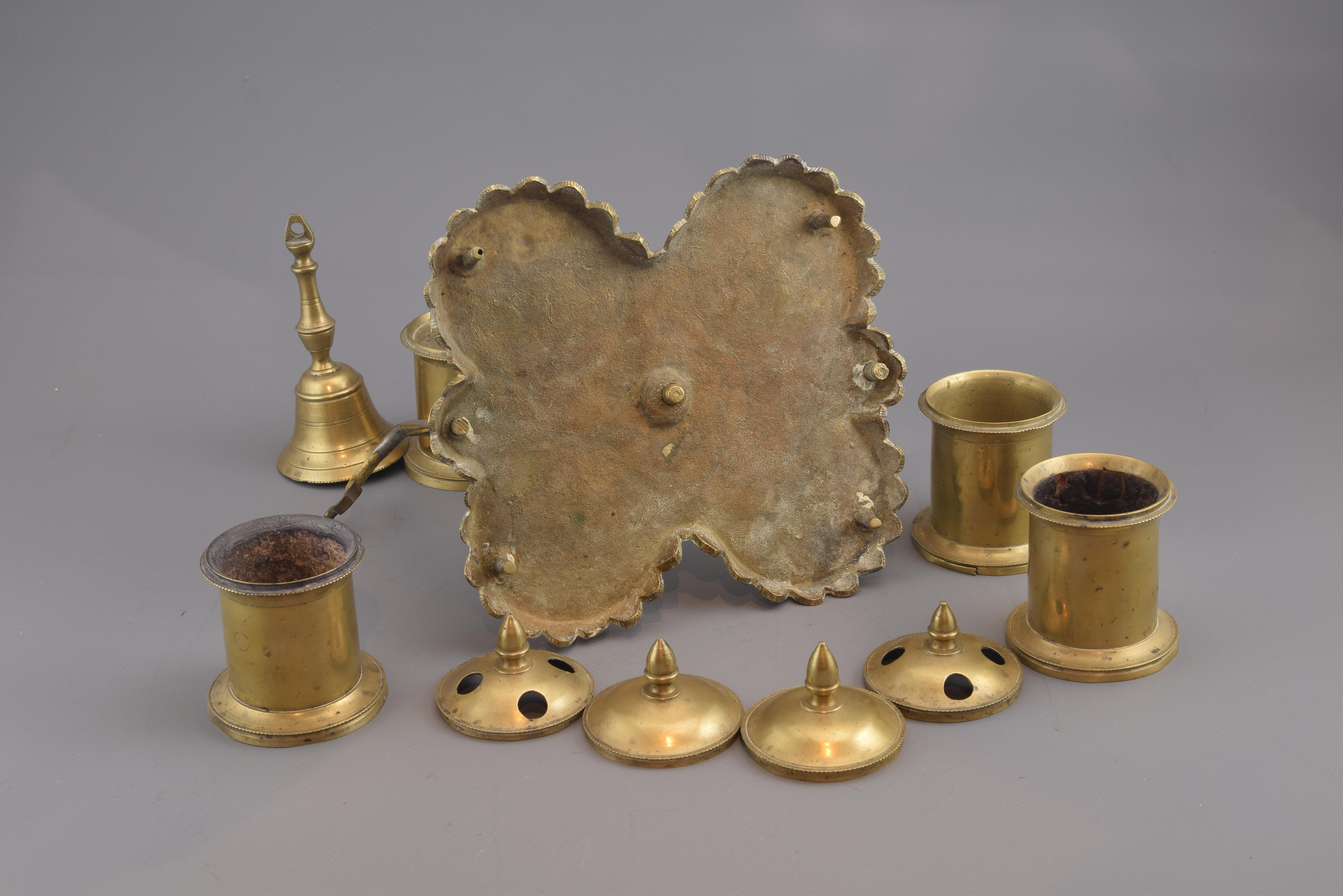 Bronze Desk Set or Writing Set, 19th Century 1