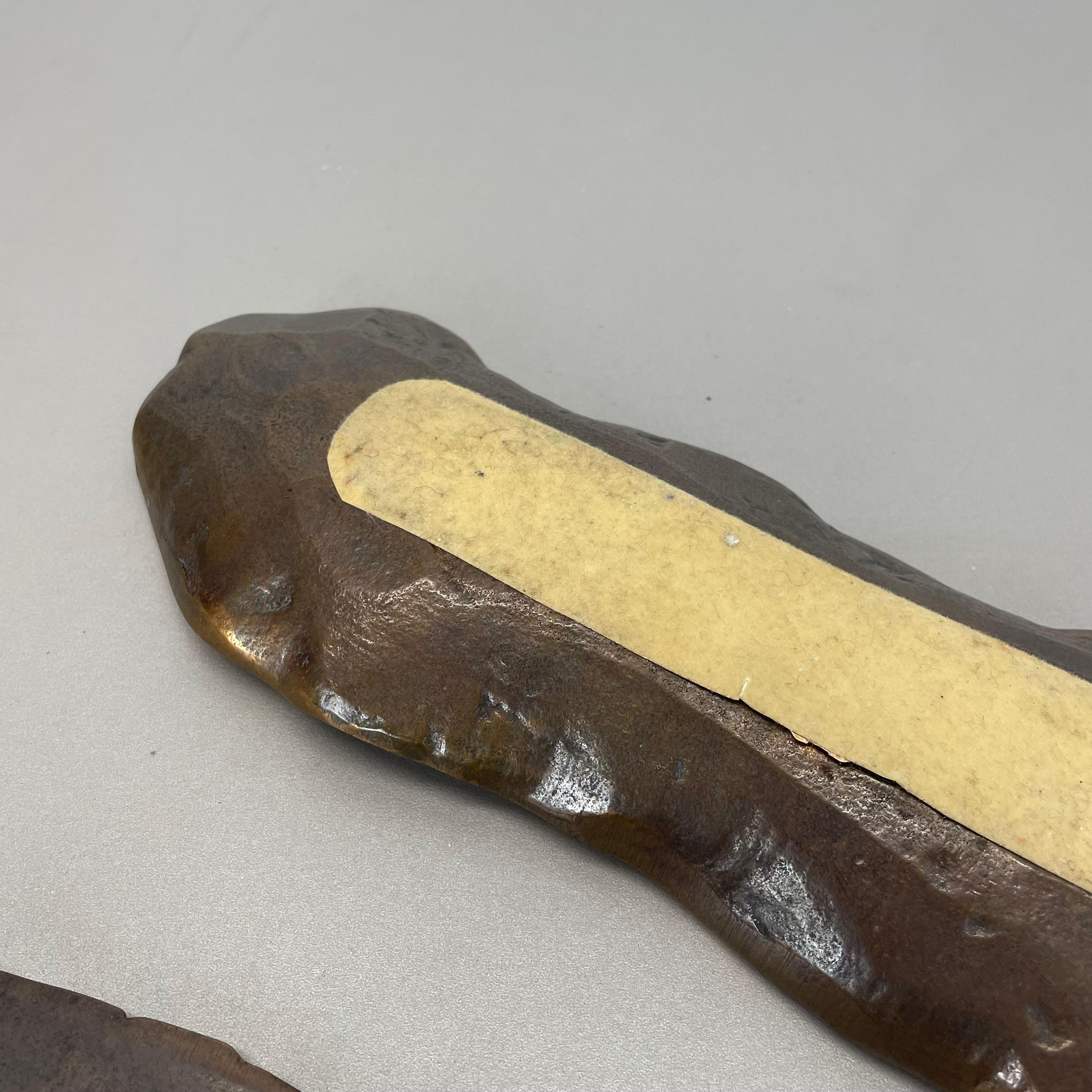 Bronzeschreibtisch Muschelplatte und Brieföffner Auböck Hagenauer Ära, Deutschland, 1970er Jahre im Angebot 9