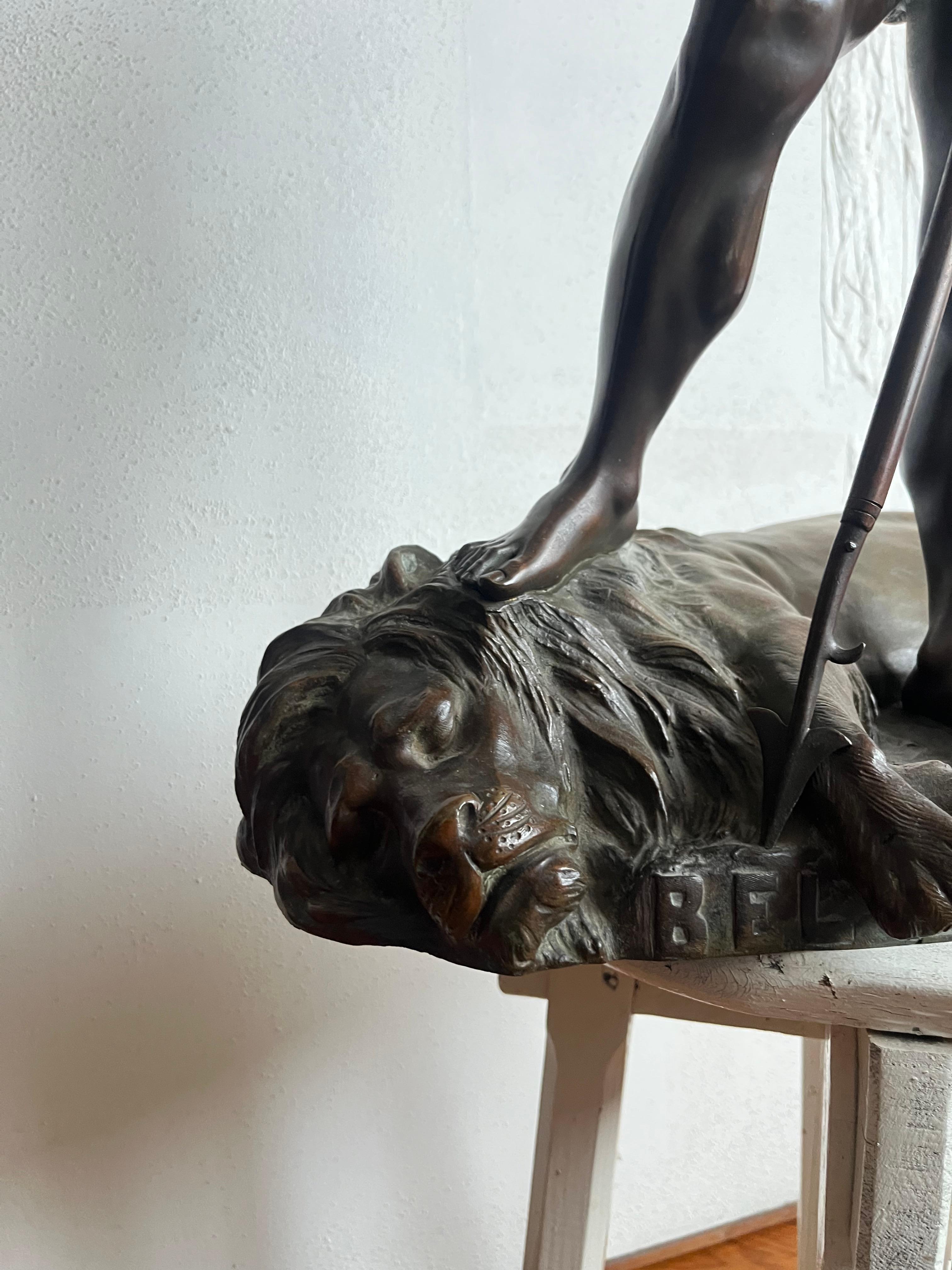 Stile impero Bronzo D'Henry FUGERE 