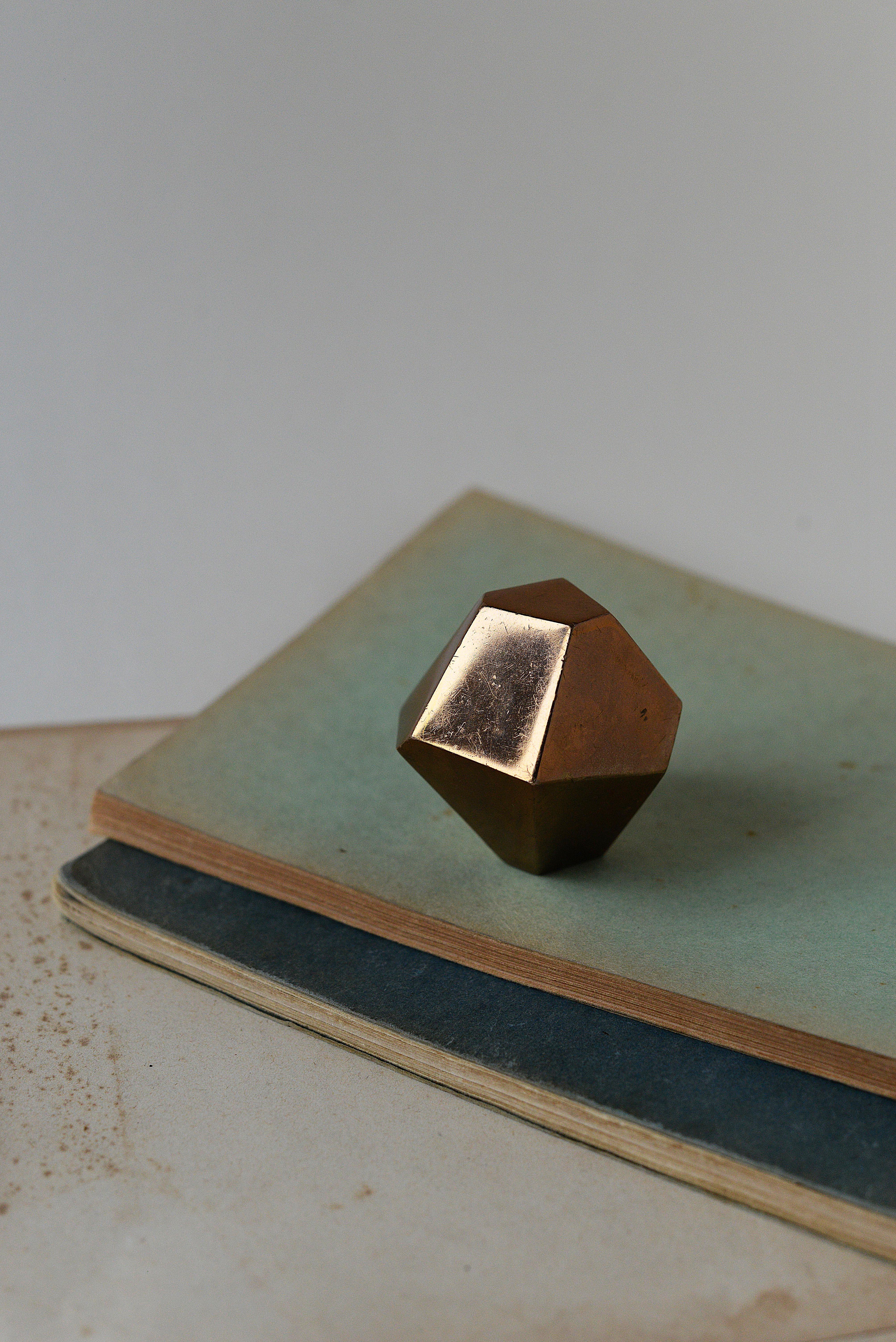 Bronzed Bronze Sculpture by Monique Gerber, 1980s