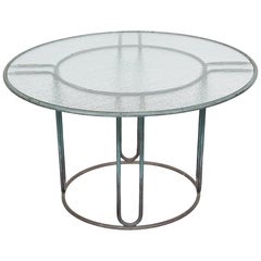 Bronze-Esstisch Model C-2700 von Walter Lamb, 1950er Jahre