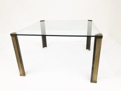 Bronze Dining Table T14 by Peter Ghyczy, 1970s