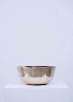 Bronze Disk Tray, Signed Arno Declercq