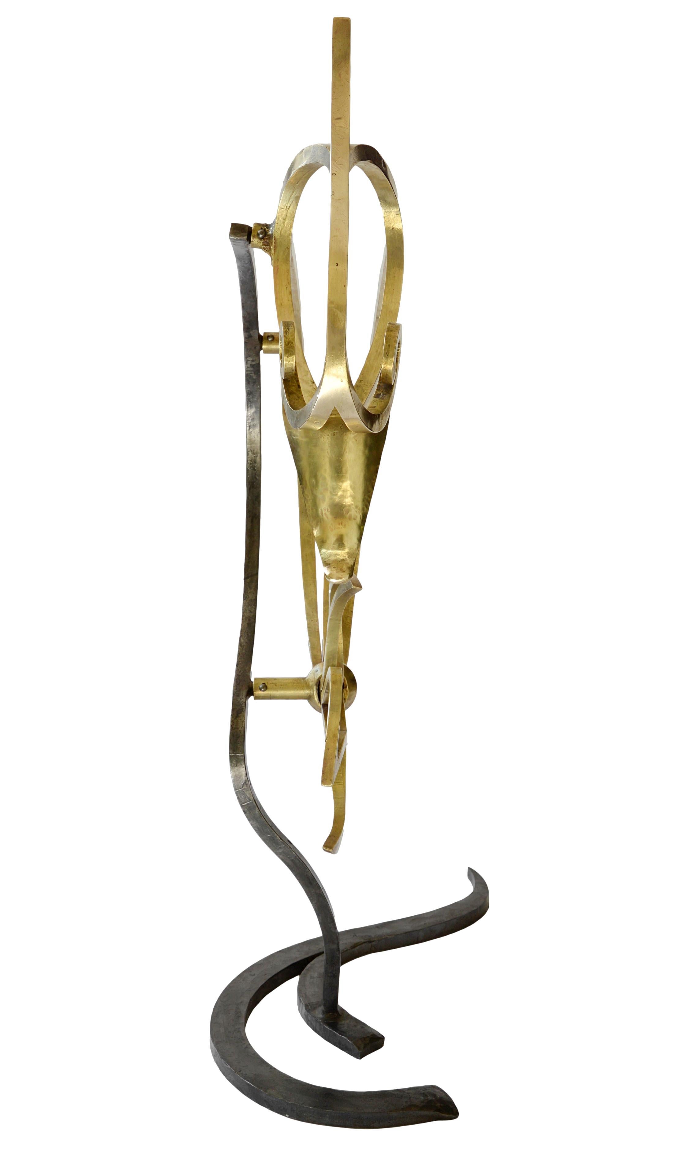 Türgriff-Skulptur aus Bronze des Delphin Palais De La Mediterranee Palace, 1940er Jahre im Angebot 5