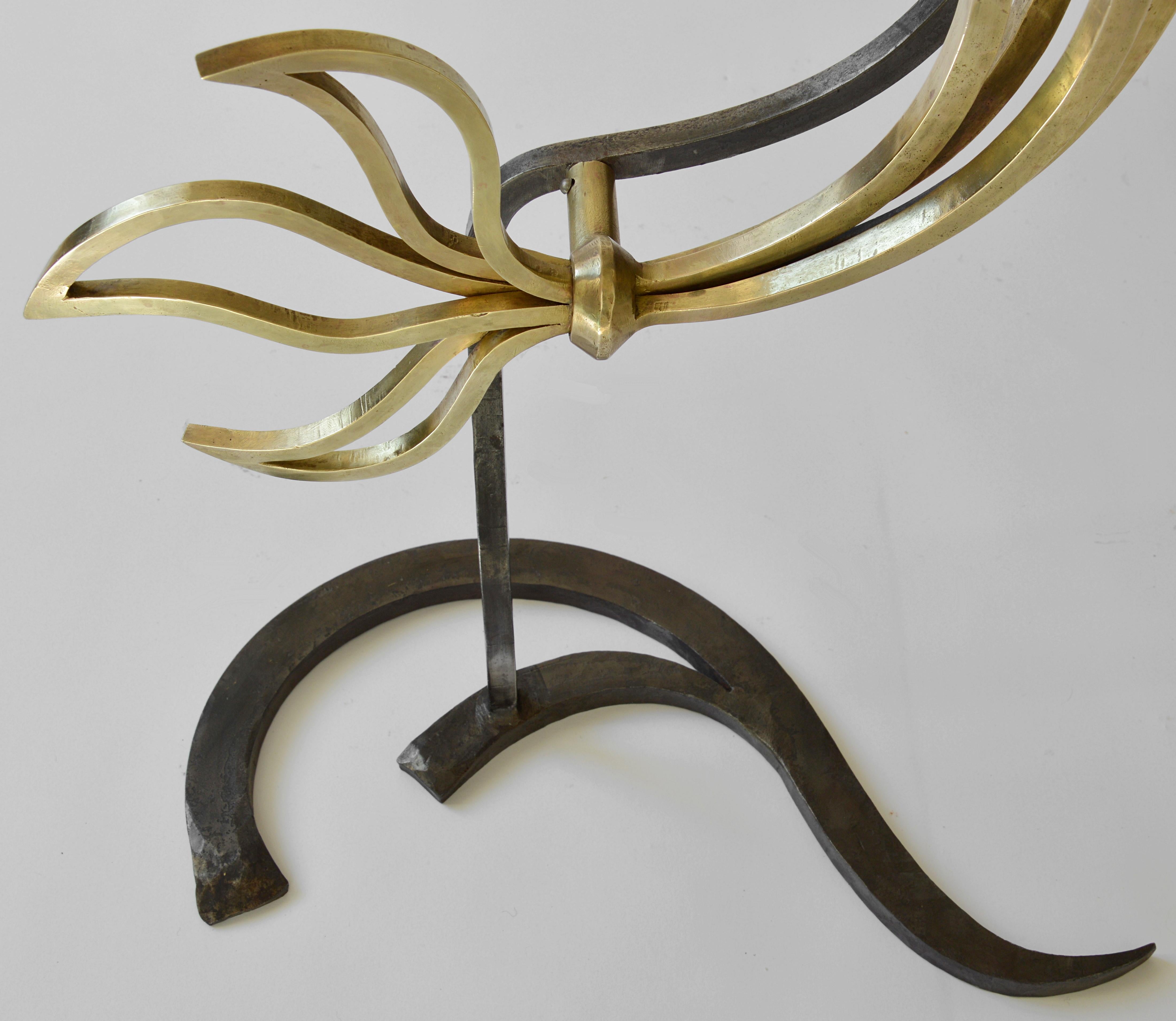Bronze Dolphin Palais De La Mediterranee Palace Door-Handle Sculpture, 1940s For Sale 5