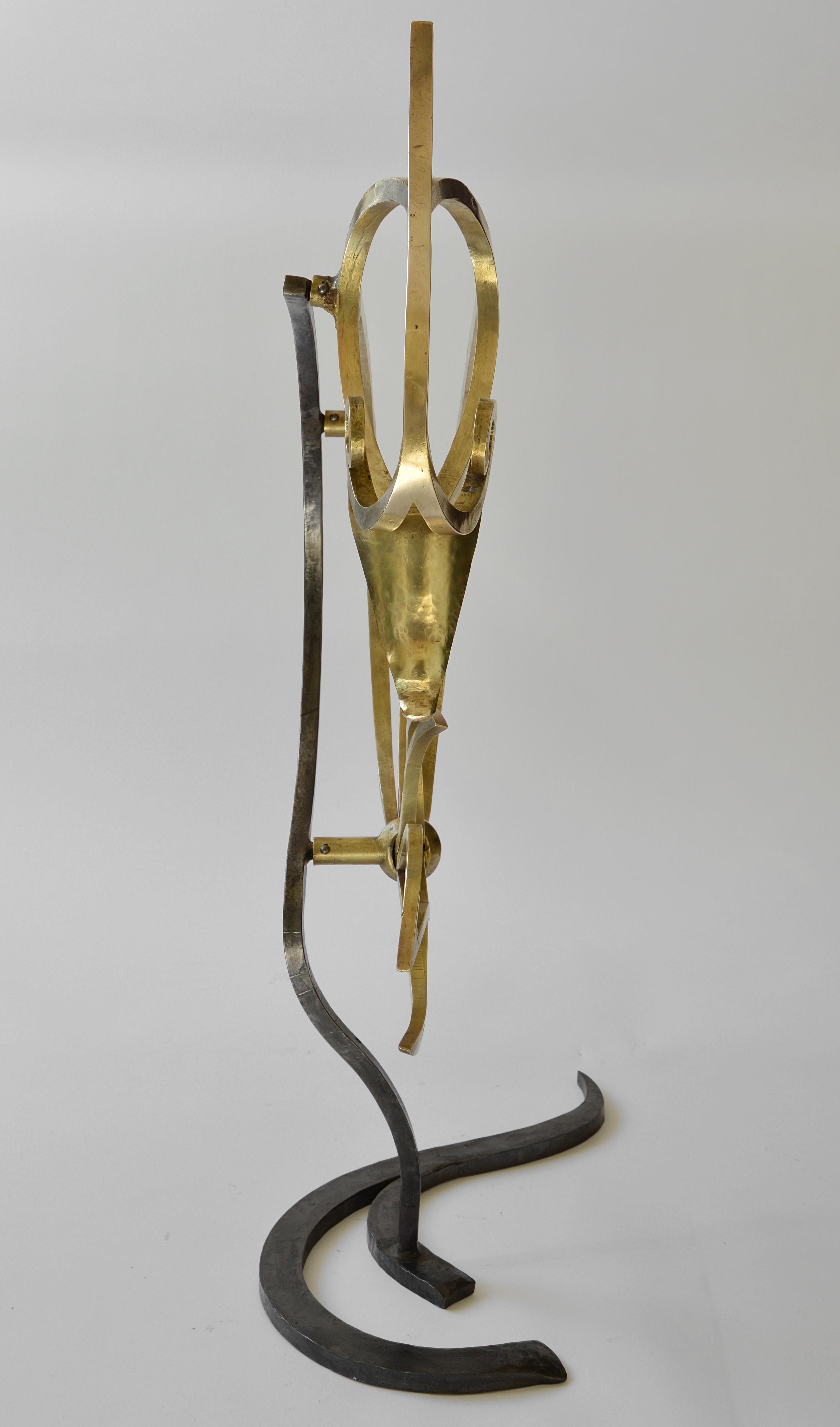 Bronze Dolphin Palais De La Mediterranee Palace Door-Handle Sculpture, 1940s In Excellent Condition For Sale In Saint-Amans-des-Cots, FR