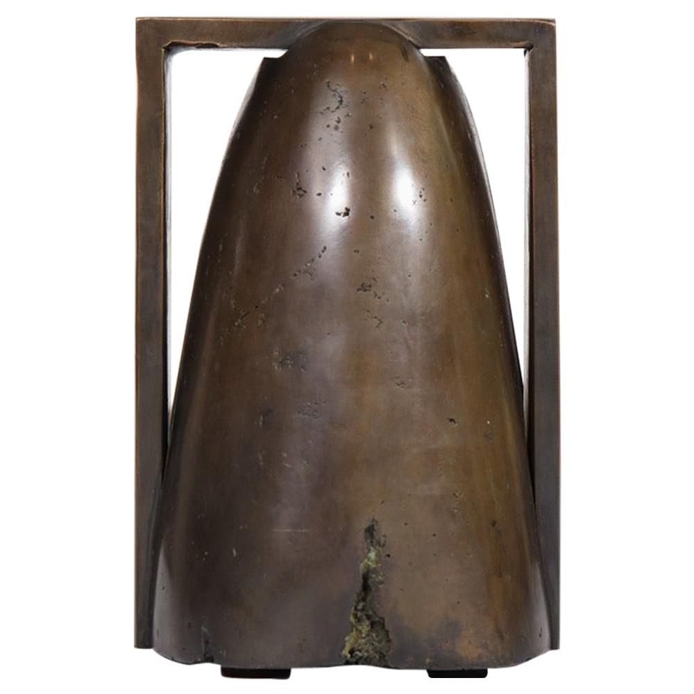 Bronze Dome Shaped Sculpture For Sale