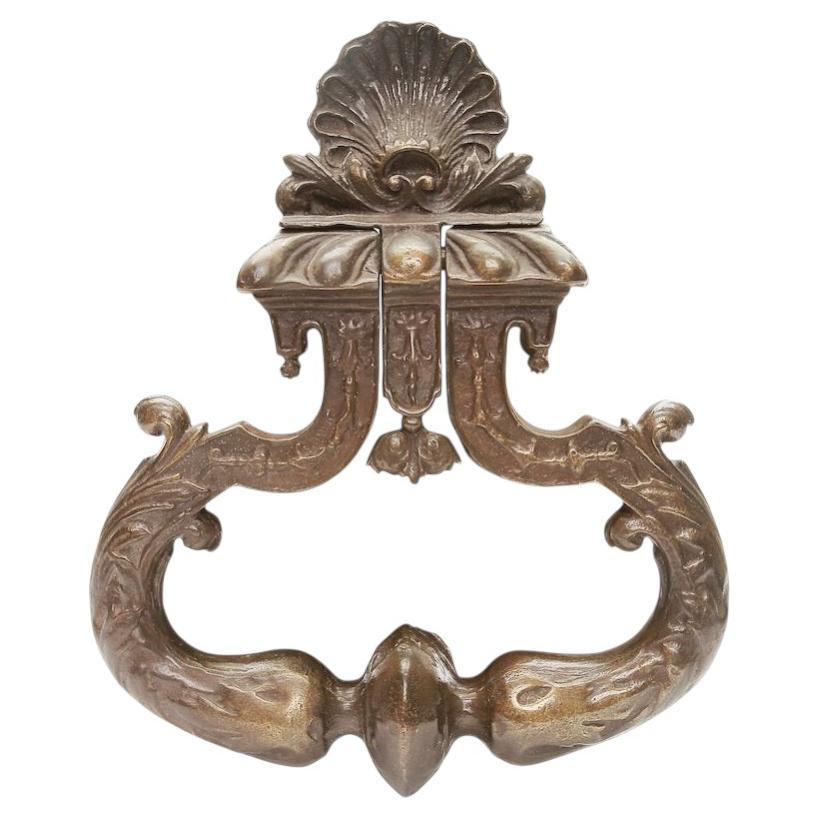 Bronze Door Knocker, France, Second Half of 19th Century For Sale