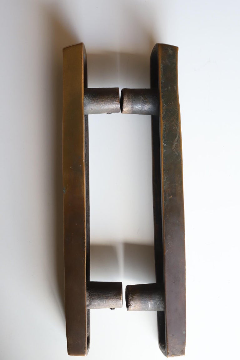 Bronze Door Pulls By Forms And Surfaces For Sale At 1stdibs
