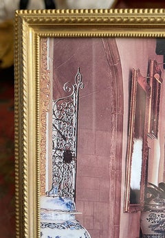 Bronze Dore Antique Photo Frame 7" H x 9-1/2" W