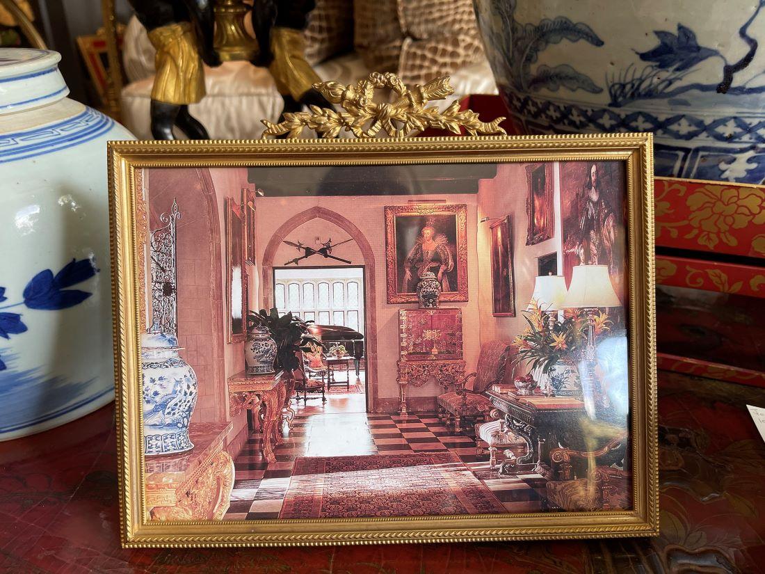 Empire Bronze Dore Antique Photo Frame 7