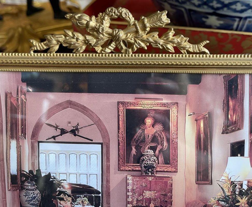 Bronze Dore Antique Photo Frame 7
