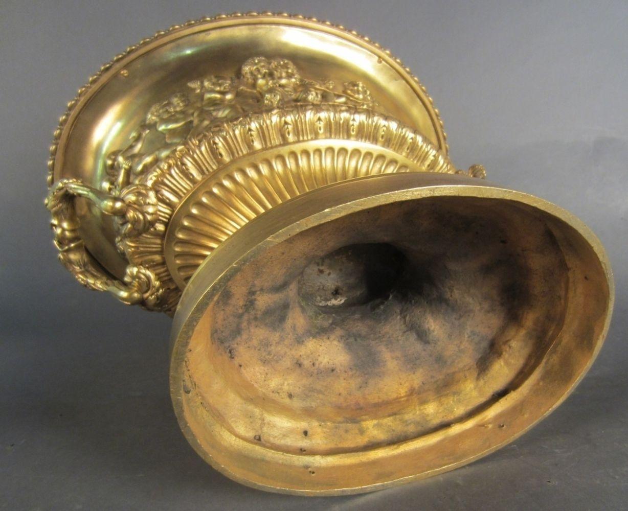 Gold Plate Bronze Doré Centerpiece/Planter Antique, 19th Century