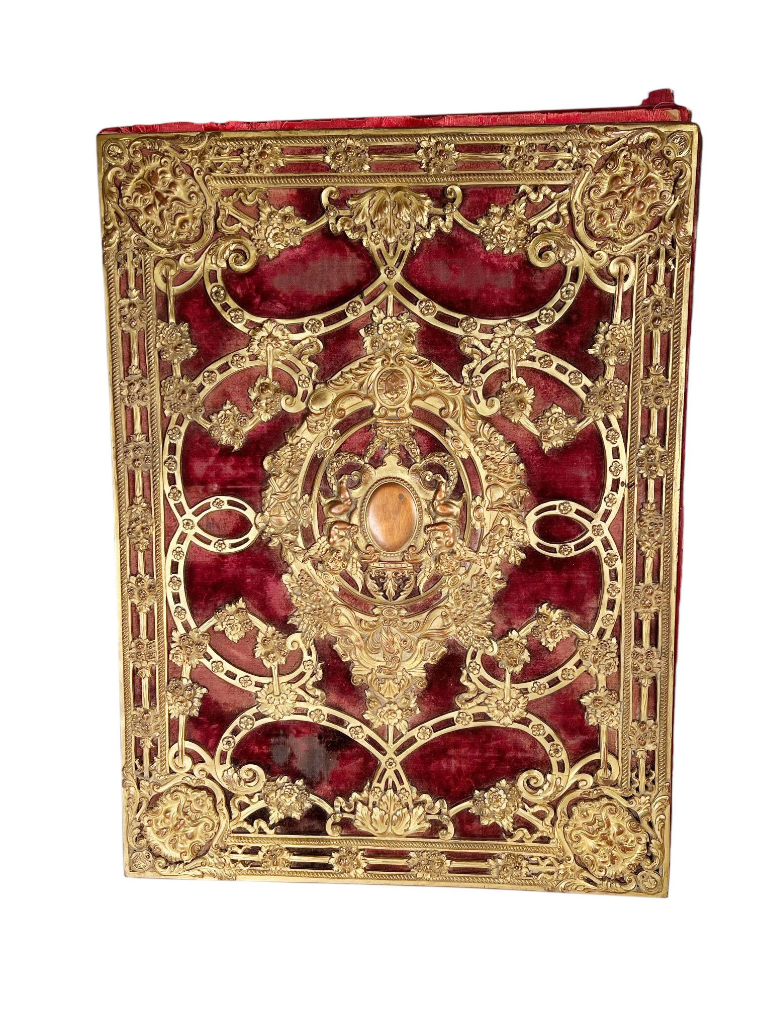Bronzo Portafoglio Doré in bronzo attribuito a E. F. A. Caldwell, New York Circa 1920 in vendita